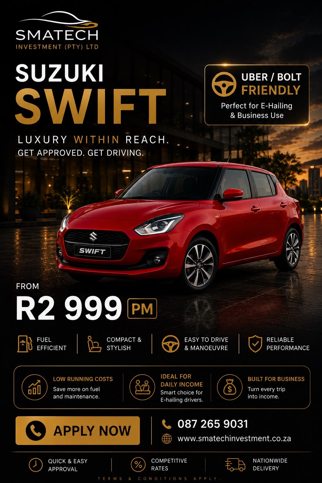 Suzuki Swift finance offer