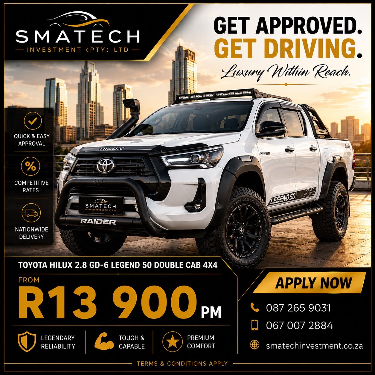 Toyota Hilux finance offer