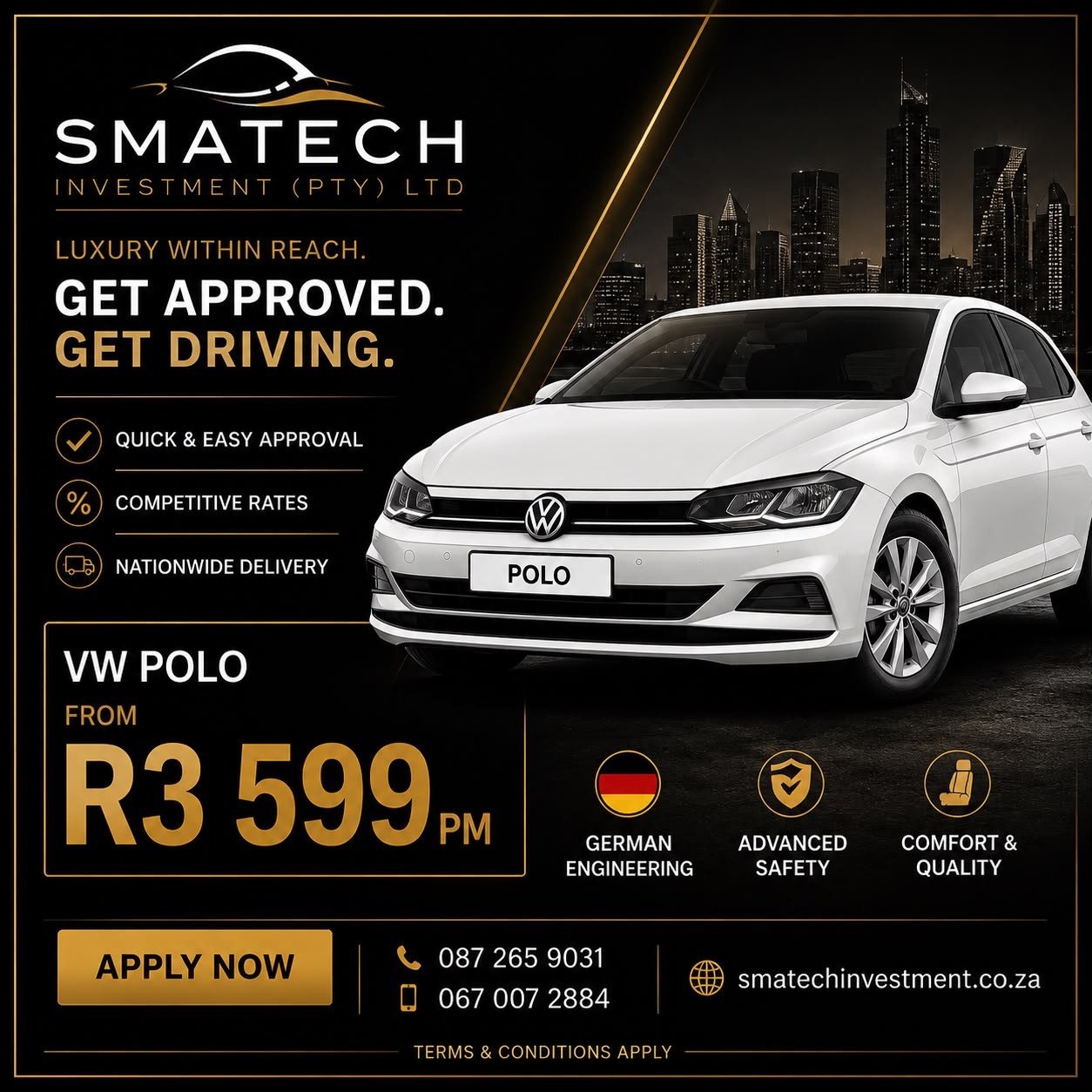 VW Polo finance offer